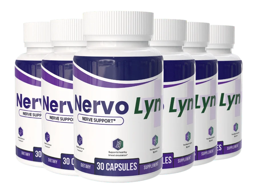 NervoLyn six bottle package, 180 day supply